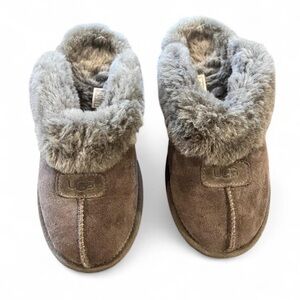 UGG Coquette Grey Slippers Size 6
